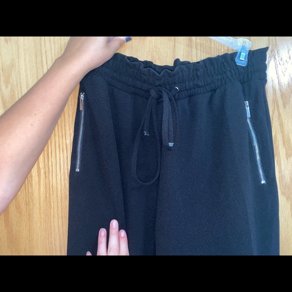 Black joggers